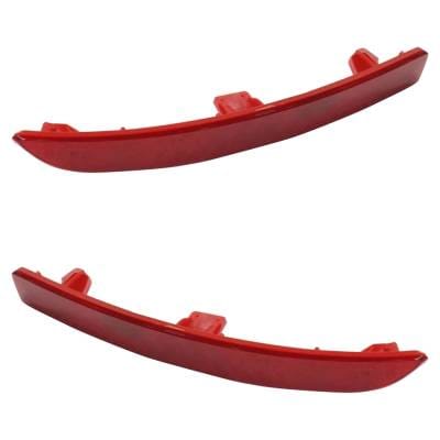 New Rear Left And Rear Right Bumper Reflector Compatible With Bmw 535I Base 6 Cyl 3.0L 535D Base 6 thumbnail 4