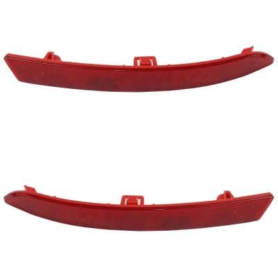 New Rear Left And Rear Right Bumper Reflector Compatible With Bmw 528I Xdrive Base 4 Cyl 2.0L thumbnail 12
