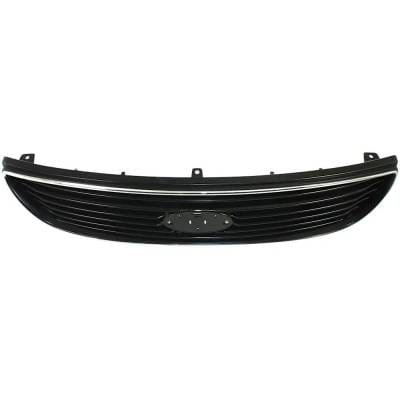 New Chrome Shell Grille Assembly Compatible With Kia Optima Lx 4 Cyl 2.4L Magentis Lx 6 Cyl 2.7L thumbnail 10