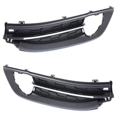 Front Left And Front Right Fog Light Trim Compatible With Honda Civic Si 2013-2014 By Ho1038115 thumbnail 6