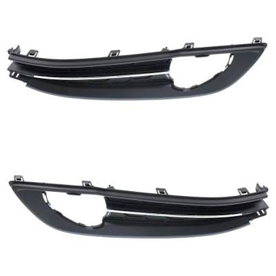 Front Left And Front Right Fog Light Trim Compatible With Honda Civic Si 2013-2014 By Ho1038115 thumbnail 8