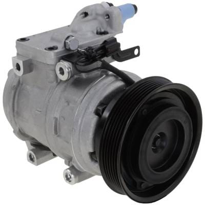New 6-Groove Pulley A/C Compressor Compatible With Hyundai Kia Sportage Lx 6 Cyl 2.7L Tucson Gl 6 thumbnail 2