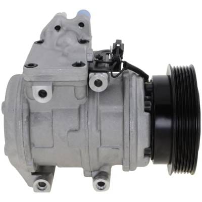 New 6-Groove Pulley A/C Compressor Compatible With Hyundai Kia Sportage Lx 6 Cyl 2.7L Tucson Gl 6 thumbnail 4