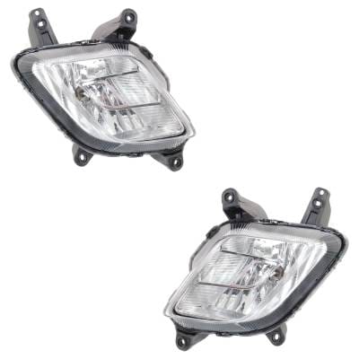 New Front Left And Front Right Fog Light Compatible With Kia Sportage Ex Luxury Sportage Lx