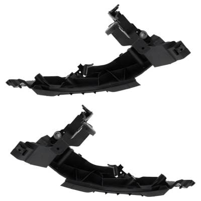 New Pair Of Outer Headlight Bracket Compatible With Audi A4 Base 4 Cyl 2.0L A5 Quattro Premium 4 Cyl thumbnail 2