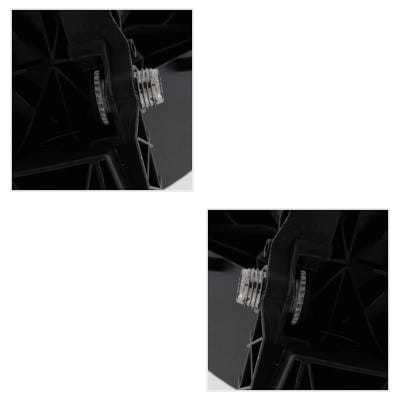 New Pair Of Outer Headlight Bracket Compatible With Audi A4 Base 4 Cyl 2.0L A5 Quattro Premium 4 Cyl thumbnail 16