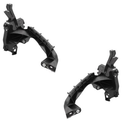 New Pair Of Headlight Bracket Compatible With Audi Q5 Titanium Premium 4 Cyl 2.0L Sq5 Prestige 6 Cyl thumbnail 14