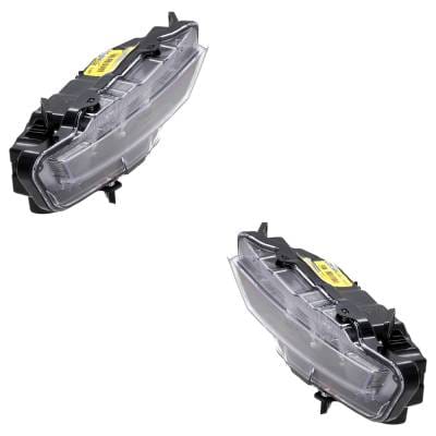 New Front Left And Front Right Fog Light Compatible With Acura Ilx Base 4 Cyl 2.4L Rdx Base 4 Cyl thumbnail 4