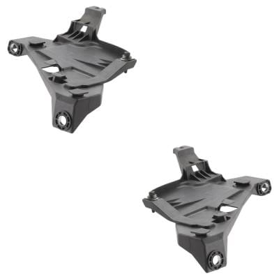 New Pair Of Headlight Bracket Compatible With Audi Q5 Progressiv 4 Cyl 2.0L Q5 Tdi 6 Cyl 3.0L thumbnail 2