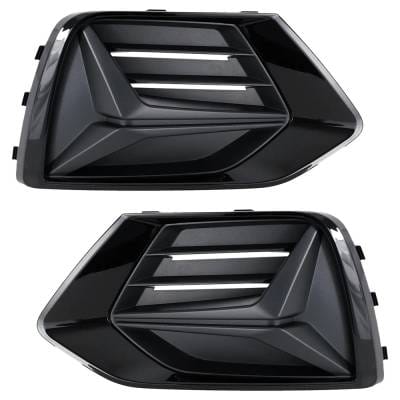 New Front Left Outer And Front Right Outer Fog Light Cover Compatible With Audi Q3 Prestige 4 Cyl thumbnail 4