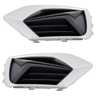 New Front Left Outer And Front Right Outer Fog Light Cover Compatible With Audi Q3 Premium 4 Cyl thumbnail 12