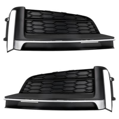 New Front Left And Front Right Fog Light Cover Compatible With Audi A5 Quattro Technik 4 Cyl 2.0L A5 thumbnail 4