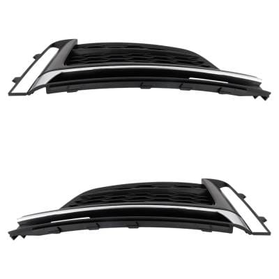 New Front Left And Front Right Fog Light Cover Compatible With Audi A5 Quattro Technik 4 Cyl 2.0L A5 thumbnail 12
