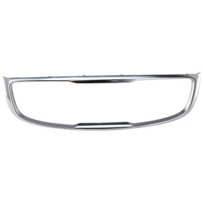 New Center Grille Trim Compatible With Kia Sedona Ex Sedona L Sedona Limited Sedona Sxl Sedona Sx thumbnail 2