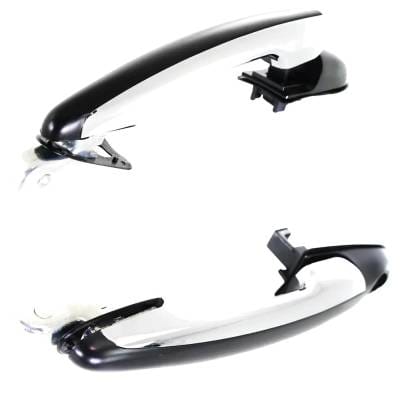 Front Driver And Passenger Side Exterior Door Handle Compatible With 2004-2009 Kia Amanti Primed thumbnail 3