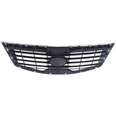 New Chrome Shell Grille Assembly Compatible With Kia Sportage Lx 4 Cyl 2.4L Sportage Ex 4 Cyl 2.4L thumbnail 10