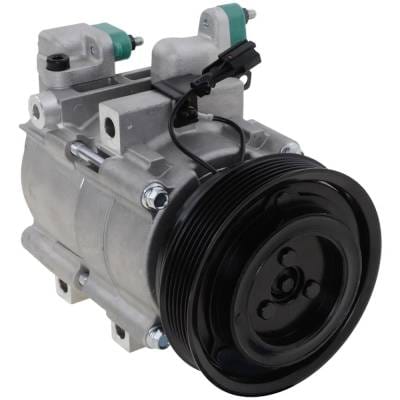 New 6-Groove Pulley A/C Compressor Compatible With Hyundai Kia Santa Fe Gls 6 Cyl 2.7L Tucson thumbnail 2