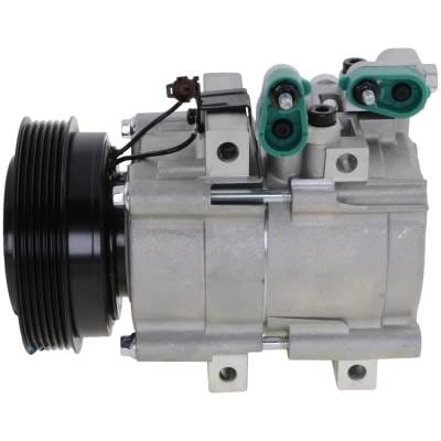 New 6-Groove Pulley A/C Compressor Compatible With Hyundai Kia Santa Fe Gls 6 Cyl 2.7L Tucson thumbnail 8
