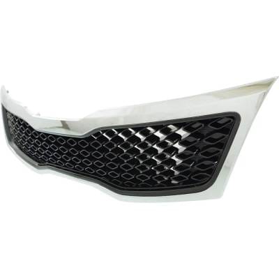 New Black Grille Assembly Compatible With Kia Optima Ex 4 Cyl 2.4L Optima Ex Luxury 4 Cyl 2.4L thumbnail 4