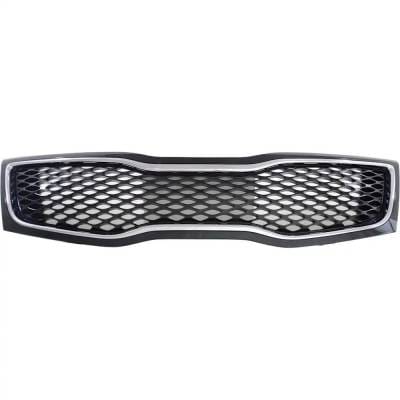 New Black Grille Assembly Compatible With Kia Optima Hybrid Lx 4 Cyl 2.4L Optima Lx 4 Cyl 2.4L thumbnail 2