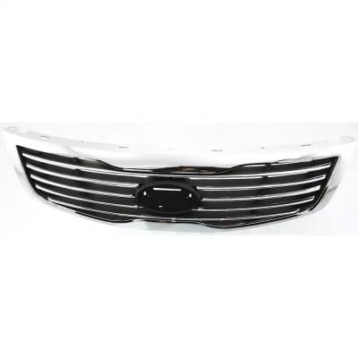 New Chrome Grille Assembly Compatible With Kia Optima Lx 6 Cyl 2.7L Magentis Lx Premium 4 Cyl 2.4L thumbnail 10