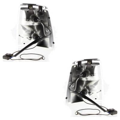 New Pair Of Corner Light Compatible With Volvo 245 Dl 4 Cyl 2.3L 245 Gl 4 Cyl 2.3L 1986-1993 By thumbnail 8