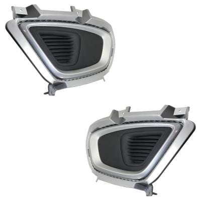 New Front Left And Front Right Fog Light Cover Compatible With Kia Sorento Lx Sorento Ex 2016-2018 thumbnail 2