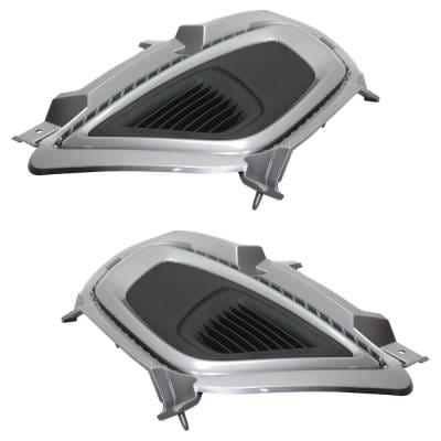 New Front Left And Front Right Fog Light Cover Compatible With Kia Sorento L Sorento Ex 2016-2018 By thumbnail 6