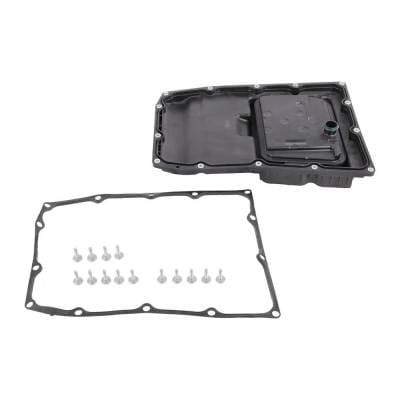 New Automatic Transmission Oil Pan Compatible With Porsche Panamera Turbo Executive 8 Cyl 4.8L thumbnail 2
