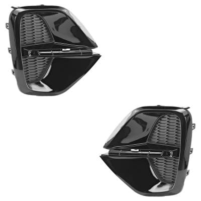 New Front Left And Front Right Fog Light Cover Compatible With Kia Sportage Lx 4 Cyl 2.4L Sportage