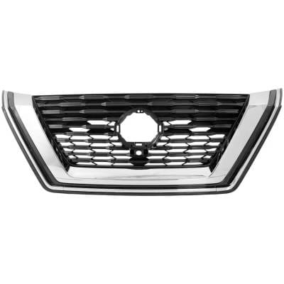 New Black Grille Assembly Compatible With Nissan Rogue Sl 3 Cyl 1.5L Rogue Sv 3 Cyl 1.5L Rogue Sv 4 thumbnail 4