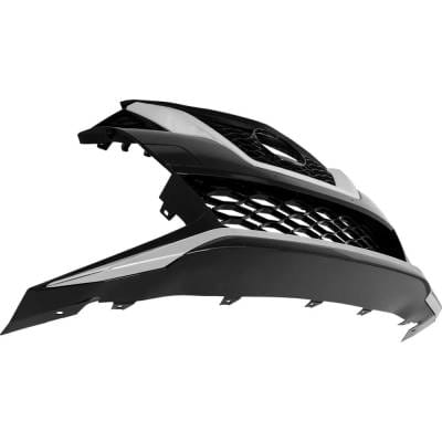 New Black Grille Assembly Compatible With Nissan Maxima S 6 Cyl 3.5L Maxima Sv 6 Cyl 3.5L Maxima Sl thumbnail 6