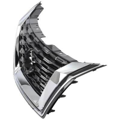New Black Shell Grille Assembly Compatible With Nissan Rogue Sv 3 Cyl 1.5L Rogue Sl 4 Cyl 2.5L Rogue thumbnail 6