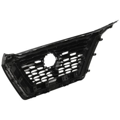 New Black Shell Grille Assembly Compatible With Nissan Rogue S 4 Cyl 2.5L Rogue S 3 Cyl 1.5L Rogue thumbnail 8