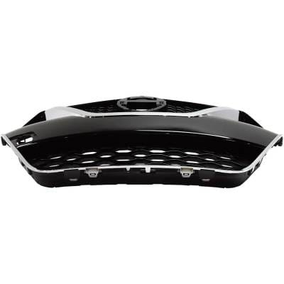 New Black Grille Assembly Compatible With Nissan Maxima Sr 6 Cyl 3.5L Maxima Sl 6 Cyl 3.5L Maxima S thumbnail 8