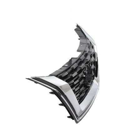 New Black Shell Grille Assembly Compatible With Nissan Rogue S 3 Cyl 1.5L Rogue S 4 Cyl 2.5L thumbnail 16