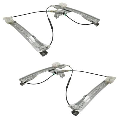 New Front Left And Front Right Window Regulator Compatible With Lincoln Mkt Premiere 6 Cyl 3.7L Mkt thumbnail 2