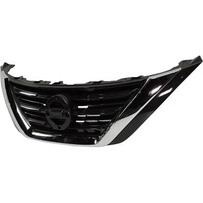 New Chrome Shell Grille Assembly Compatible With Nissan Altima Base 4 Cyl 2.5L Altima S 4 Cyl 2.5L thumbnail 6