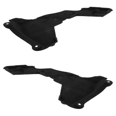 Engine Splash Guard Compatible With 2019-2022 Lexus Es350 Avalon Rear Left And Rear Right Plastic thumbnail 6