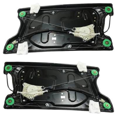New Front Left And Front Right Window Regulator Compatible With Land Rover Lr3 Hse Lux Lr3 Se thumbnail 5