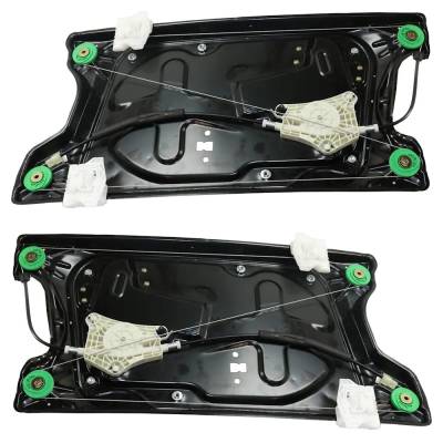 New Front Left And Front Right Window Regulator Compatible With Land Rover Lr3 Base Range Rover thumbnail 5