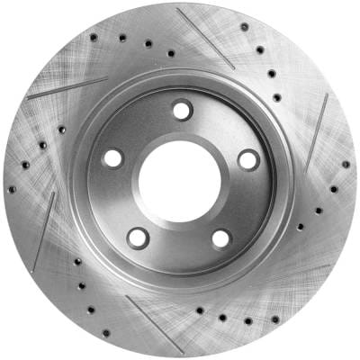 New Cross-Drilled Brake Disc Compatible With Chrysler Dodge Grand Caravan Se 30Th Anniversary thumbnail 8