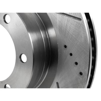 New Cross-Drilled Brake Disc Compatible With Dodge Jeep Durango Crew 6 Cyl 3.6L Grand Cherokee 75Th thumbnail 16