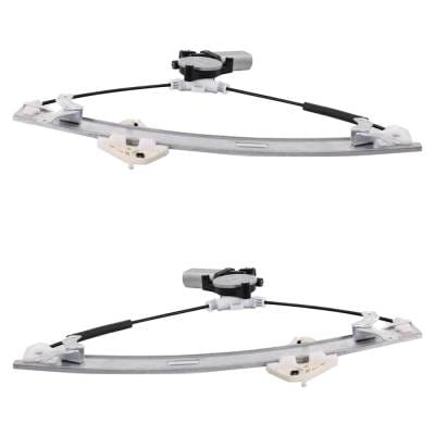 New Front Left And Front Right Window Regulator Compatible With Acura Tsx Base 4 Cyl 2.4L 2004-2008 thumbnail 8