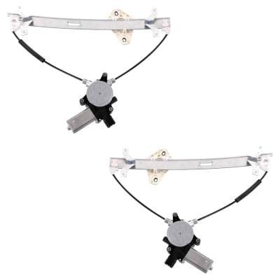 New Front Left And Front Right Window Regulator Compatible With Acura Tsx Base 4 Cyl 2.4L 2004-2008 thumbnail 2