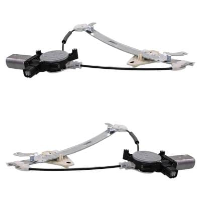 New Front Left And Front Right Window Regulator Compatible With Acura Tsx Base 4 Cyl 2.4L 2004-2008 thumbnail 6