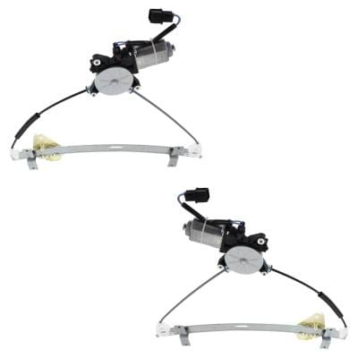 New Front Left And Front Right Window Regulator Compatible With Acura Tl Type-S 6 Cyl 3.5L Tl Base 6 thumbnail 8