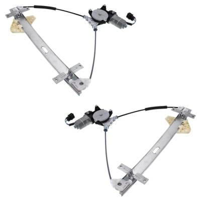 New Front Left And Front Right Window Regulator Compatible With Acura Tl Base 6 Cyl 3.2L Tl Type-S 6 thumbnail 4