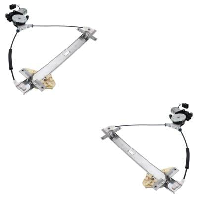 New Front Left And Front Right Window Regulator Compatible With Acura Tl Base 6 Cyl 3.2L Tl Type-S 6 thumbnail 6