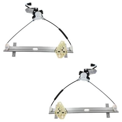 New Front Left And Front Right Window Regulator Compatible With Acura Tl Base 6 Cyl 3.2L Tl Type-S 6 thumbnail 10